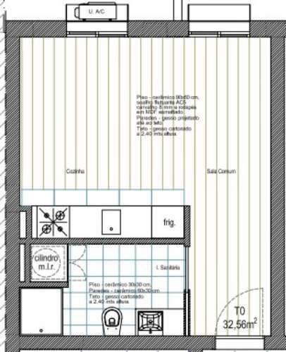 Apartamento T0 no Coração da Póvoa de Varzim