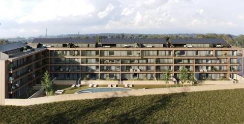 Apartamento T1 em Construção na Póvoa de Varzim
