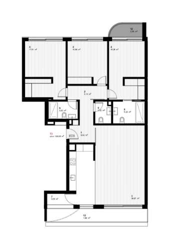 T3 em Empreendimento junto á Praia na Póvoa de Varzim