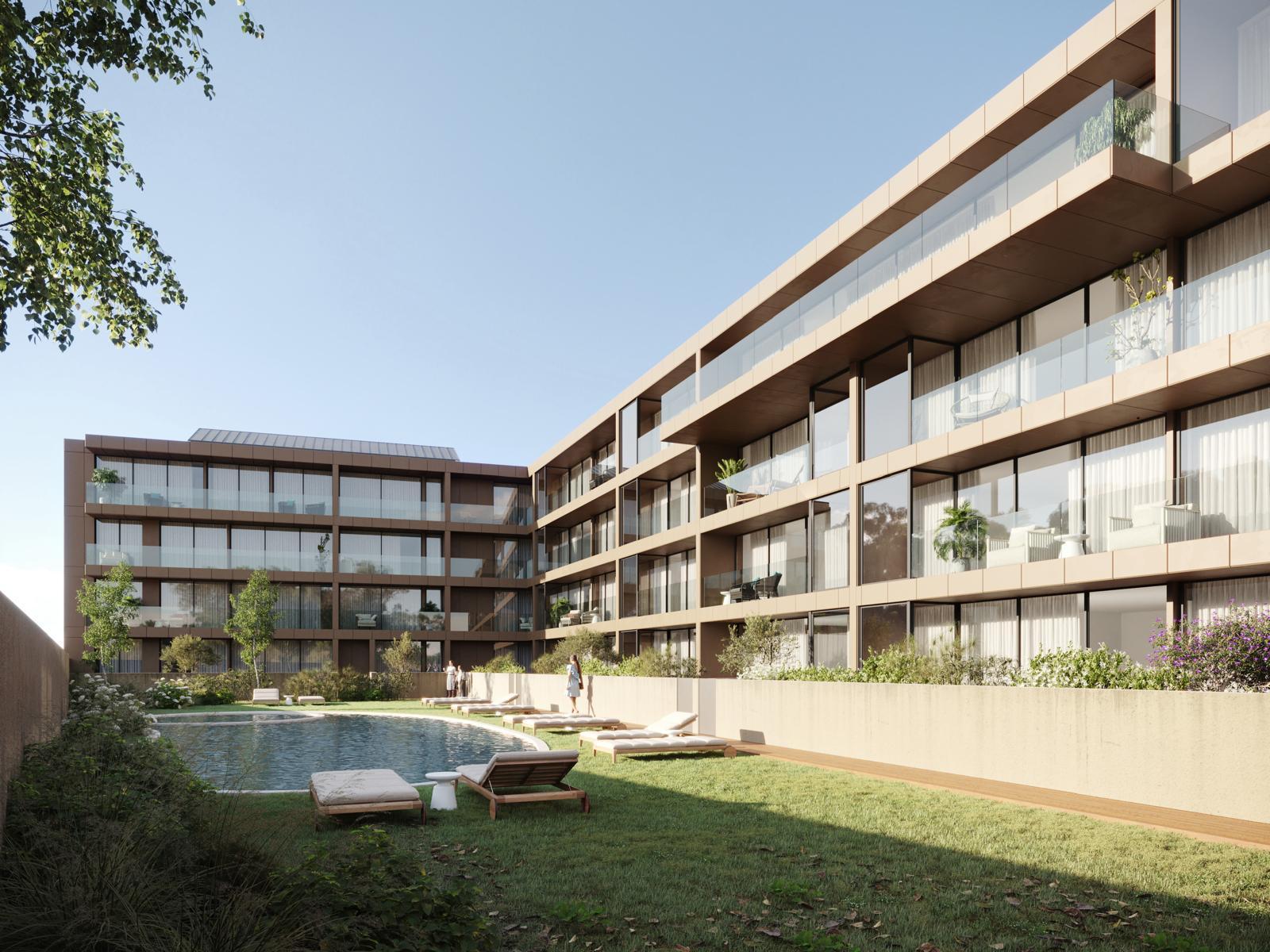 Apartamento T3 em Construção na Póvoa de Varzim
