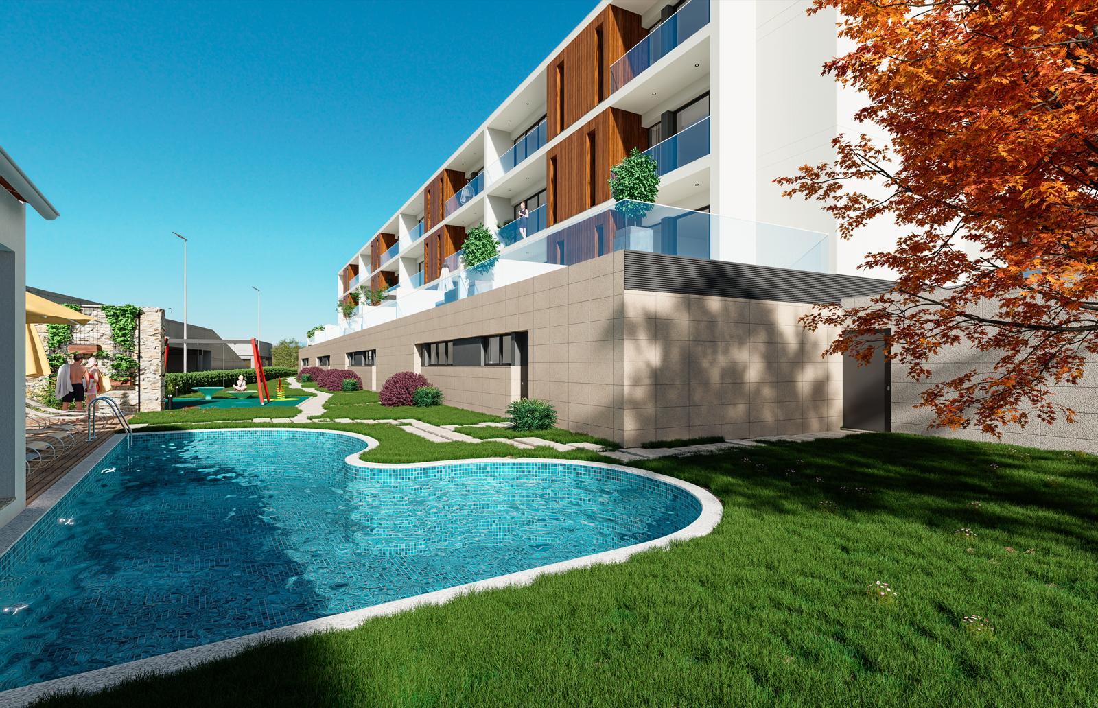 T2+1 Novo com Terraço em Vila do Conde