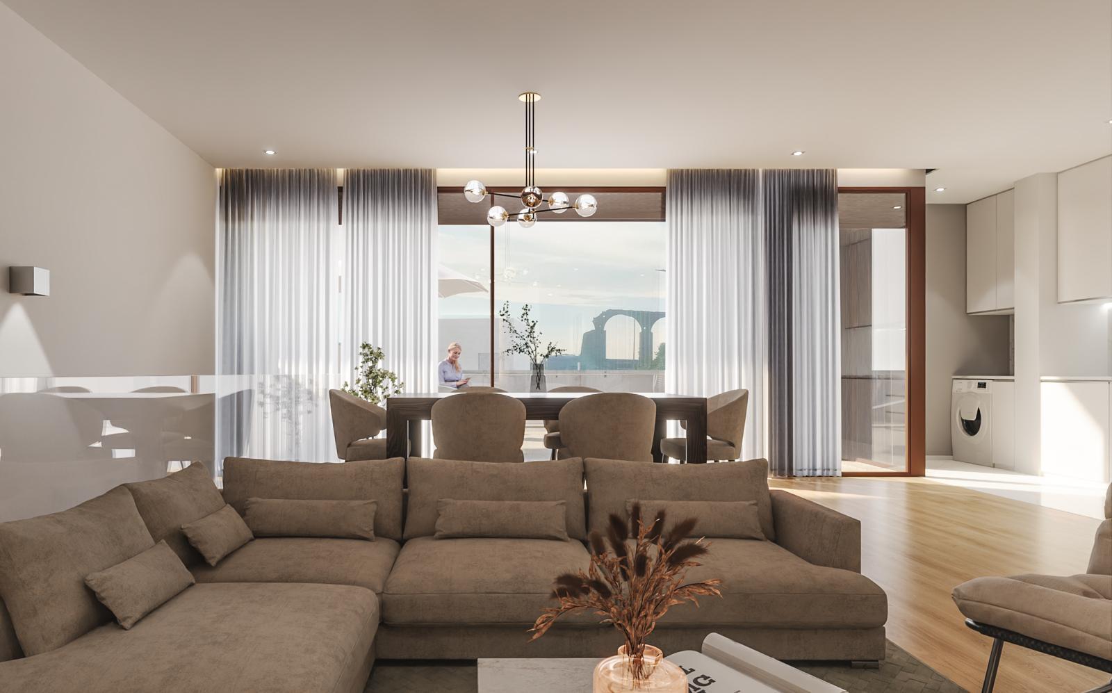 T2+1 Novo com Terraço em Vila do Conde