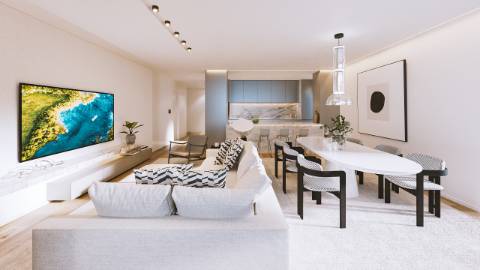 T2 em Construção Junto ao Centro na Póvoa de Varzim