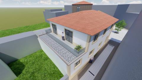 T2 Novo com Terraço no Centro da Póvoa de Varzim