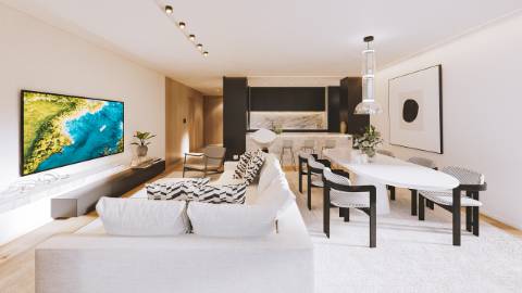 T1 em Construção Junto ao Centro na Póvoa de Varzim