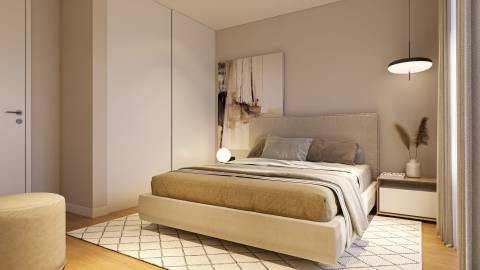 T3 com Terraço junto á Praia na Póvoa de Varzim