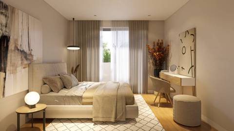 T3 com Terraço junto á Praia na Póvoa de Varzim