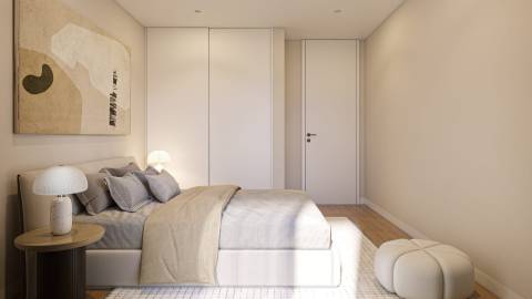 T3 com Terraço junto á Praia na Póvoa de Varzim