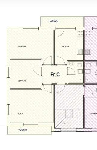 T2 em 2ª Linha de Mar em Aver-O-Mar na Póvoa de Varzim