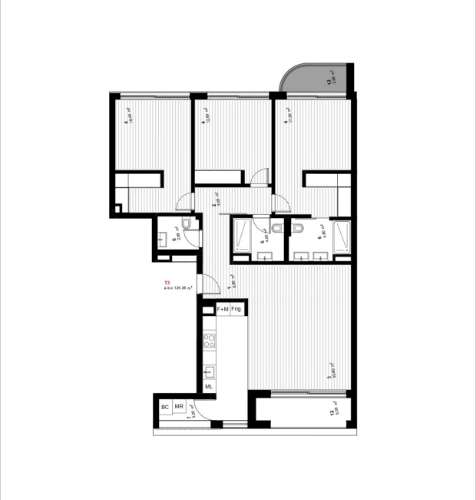 T3 em Empreendimento junto á Praia na Póvoa de Varzim