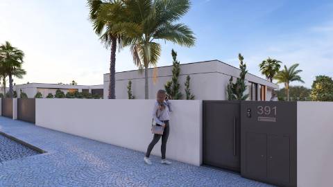 Moradia T3 Térrea em Construção em Beiriz na Póvoa de Varzim