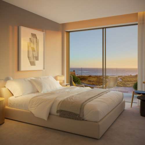 T2 com terraço em Empreendimento de Luxo na 1ª Linha de Mar