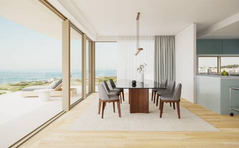 T3 Novo e Luxuoso em 1ª Linha de Mar em Vila do Conde