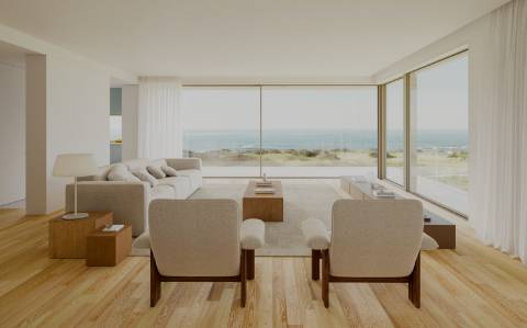 T3 Novo e Luxuoso com Terraço em 1ª Linha de Mar em Vila do Conde