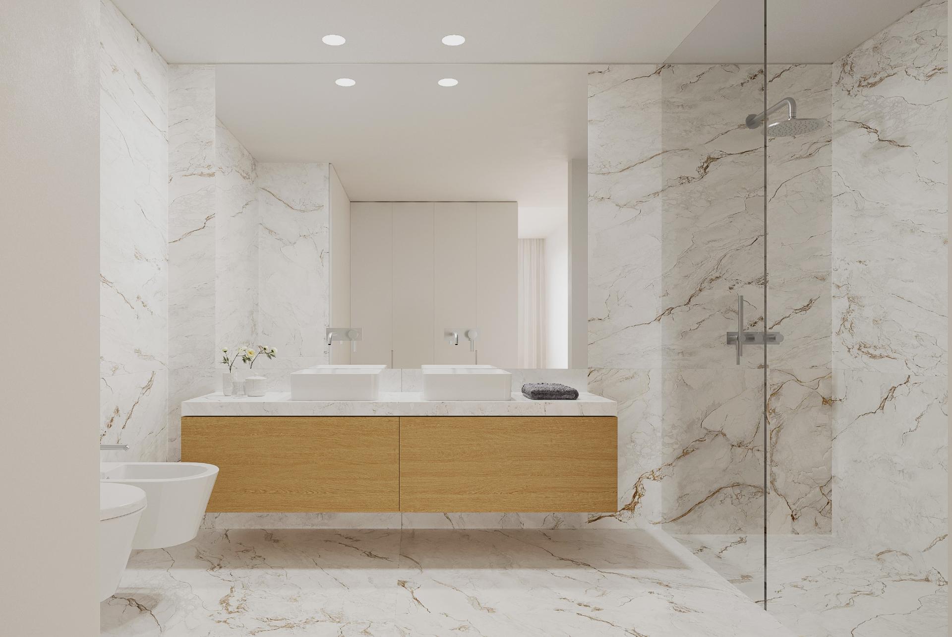 T2 Novo e Luxuoso com Terraço em 1ª Linha de Mar em Vila do Conde