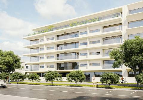 T2 Novo e Luxuoso com Terraço em 1ª Linha de Mar em Vila do Conde