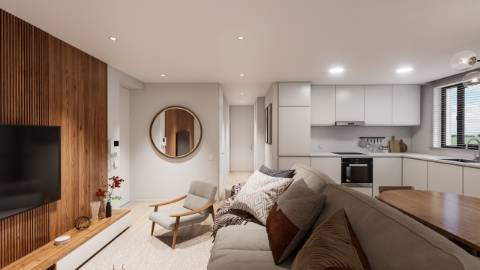 T2 em Construção Junto ao Centro da Póvoa de Varzim