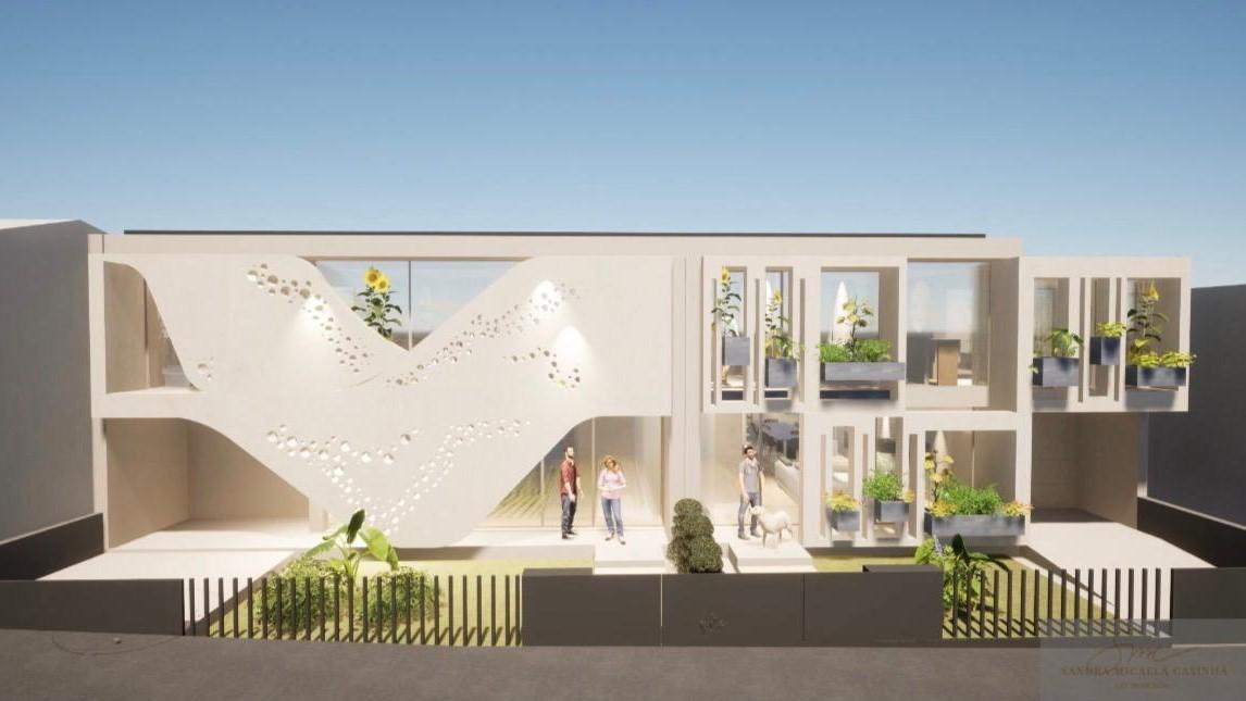 Terreno com 440 m², com projeto aprovado em Aver-o-Mar
