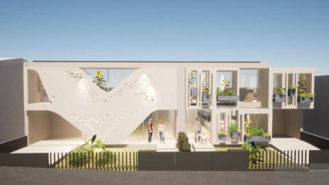 Terreno com 440 m², com projeto aprovado em Aver-o-Mar
