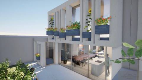 Terreno com 440 m², com projeto aprovado em Aver-o-Mar