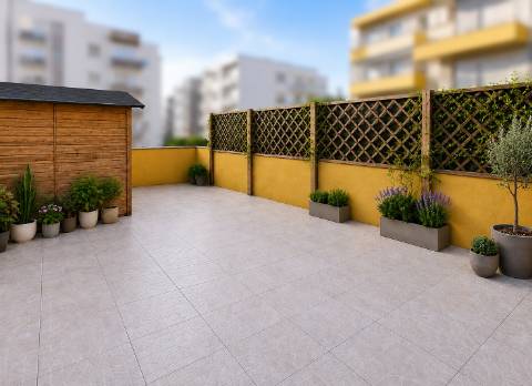 Apartamento T4 com Terraço na Póvoa de Varzim
