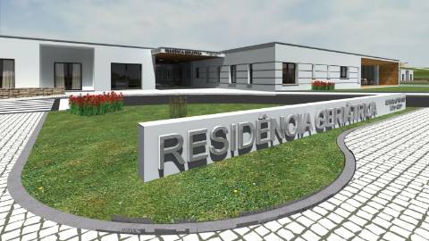 Terreno com projeto aprovado para Lar e Apartamentos