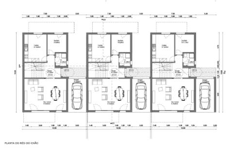 Moradia T4, geminada pela garagem