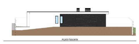 Moradia contemporânea, individual de r/c, numa zona sossegada de moradias