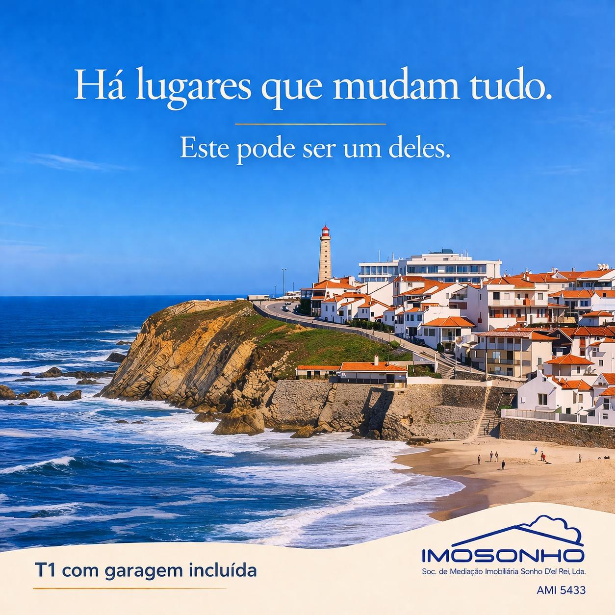 T1 com garagem a poucos minutos do mar - pronto a habitar em São Pedro de Moel