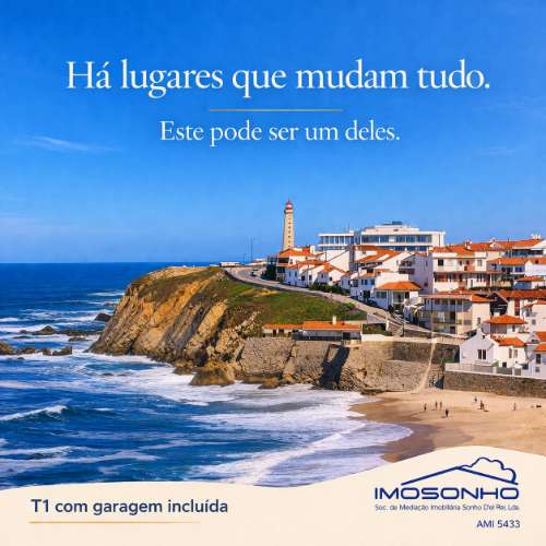 T1 com garagem a poucos minutos do mar - pronto a habitar em São Pedro de Moel