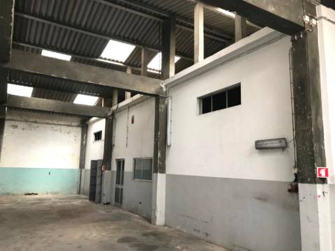 Grande Armazém Maia com 2 logradouros e portão de acesso a TIR