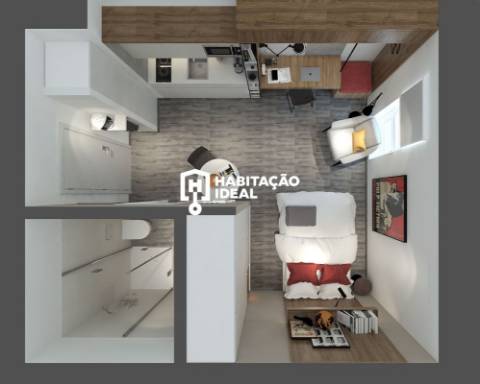 Apartamento T0+