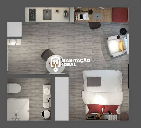 Apartamento T0+