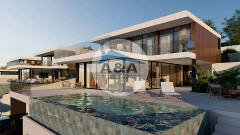 MORADIA T3 COM PISCINA, VISTA ÚNICA PARA O MAR