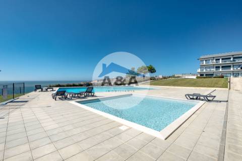 T1 Novo com Vista Mar + Licença AL , Nazaré