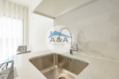 T1 Novo com Vista Mar + Licença AL , Nazaré