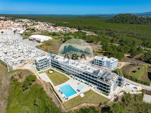 T1 Novo com Vista Mar + Licença AL , Nazaré
