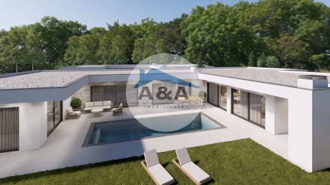 Conjunto de Moradias Térreas Independentes com Piscina, "Key-ready"