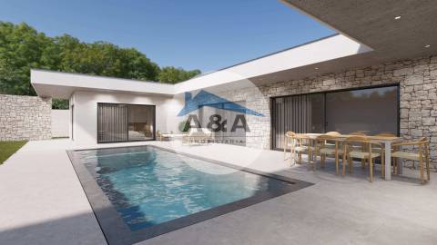 Conjunto de Moradias Térreas Independentes com Piscina, "Key-ready"