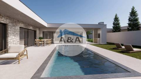 Conjunto de Moradias Térreas Independentes com Piscina, "Key-ready"