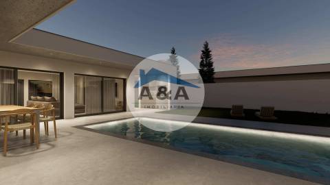 Conjunto de Moradias Térreas Independentes com Piscina, "Key-ready"