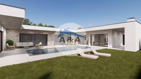 Conjunto de Moradias Térreas Independentes com Piscina, "Key-ready"