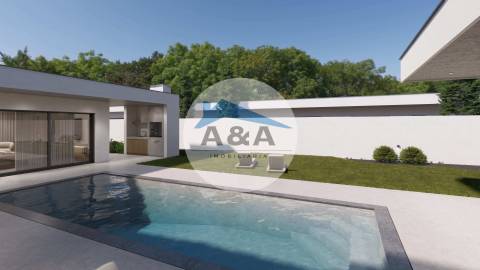 Conjunto de Moradias Térreas Independentes com Piscina, "Key-ready"