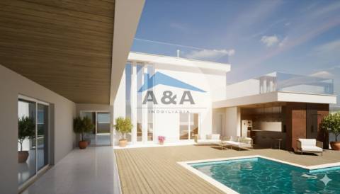 Exclusiva Moradia Contemporânea a 700 metros da Praia de São Rafael – Albufeira