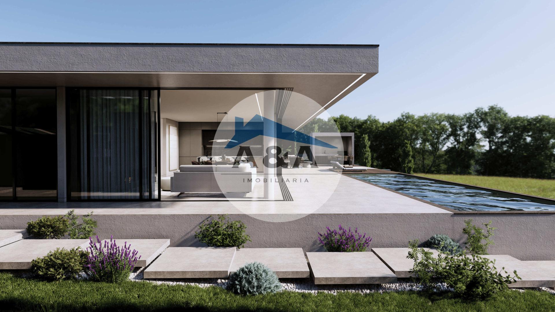 Elegância Térrea com Piscina e Vistas Panorâmicas - Alcobaça