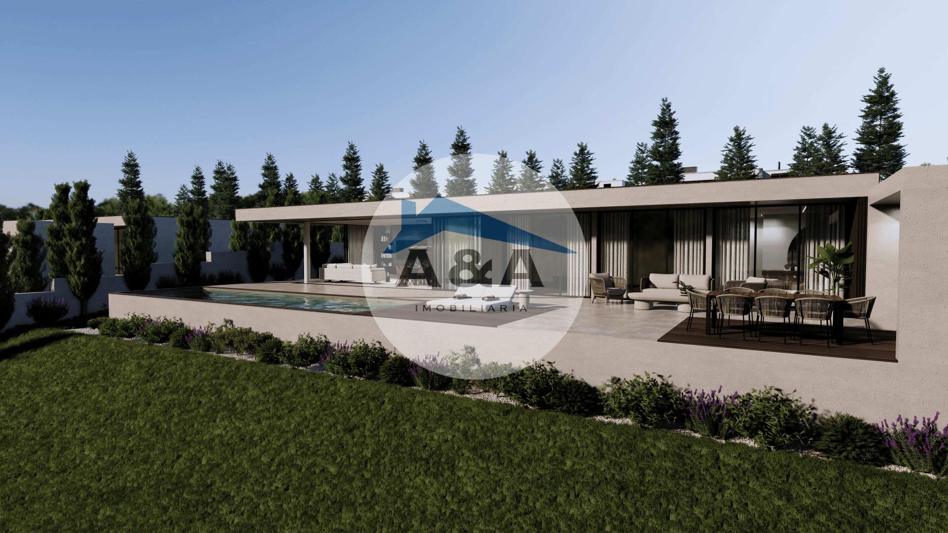 Elegância Térrea com Piscina e Vistas Panorâmicas - Alcobaça