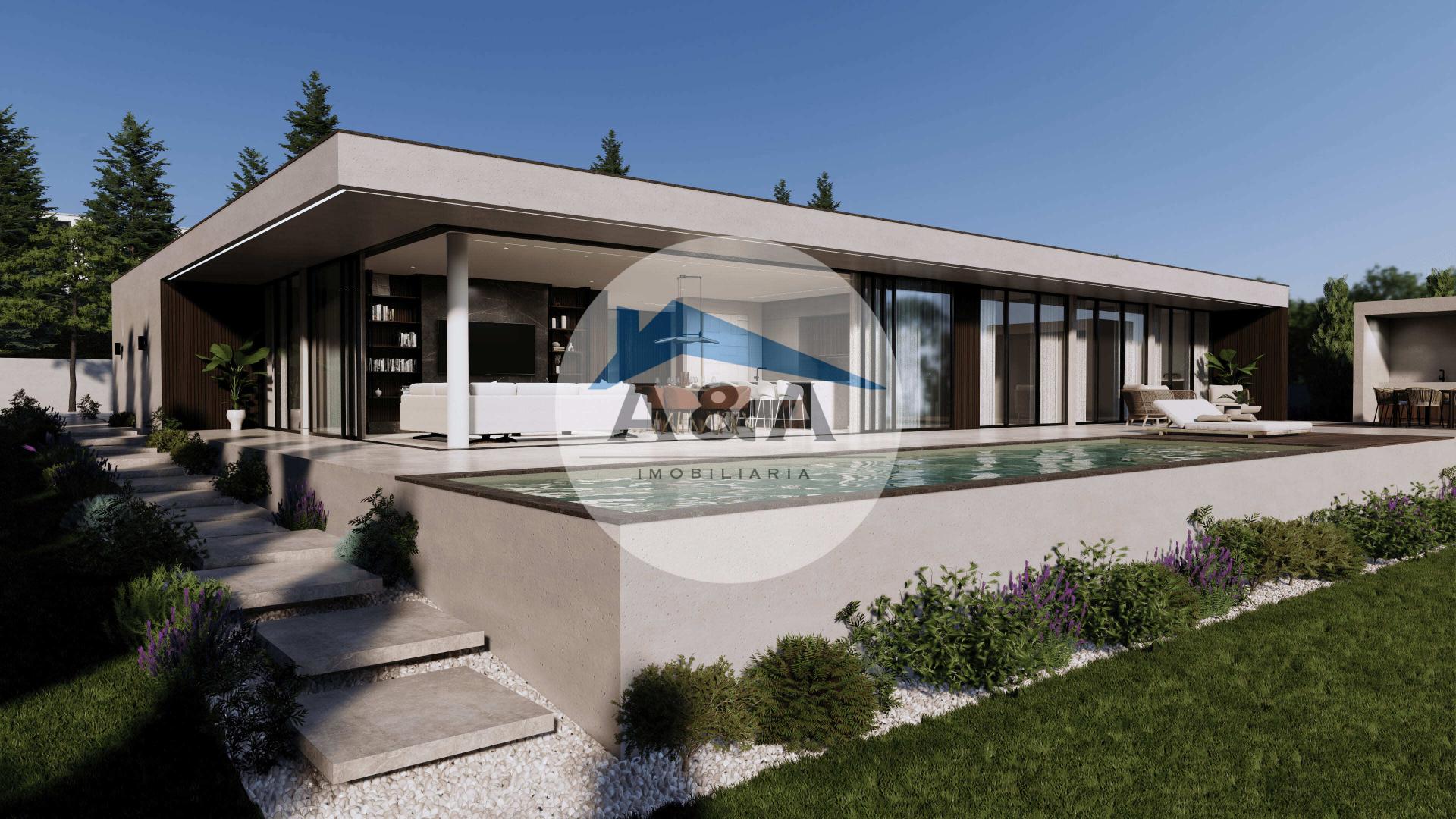 Elegância Térrea com Piscina e Vistas Panorâmicas - Alcobaça