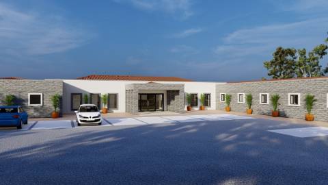 Herdade com Hotel Rural em construção em Albufeira