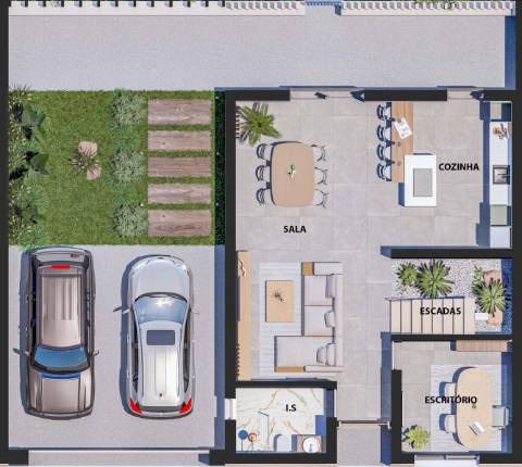 Moradia em construção, Ferreiras, Albufeira