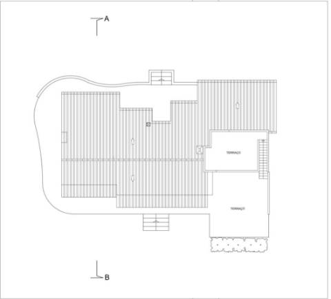 Casa térrea com piscina e vista maravilhosa sobre o mar
